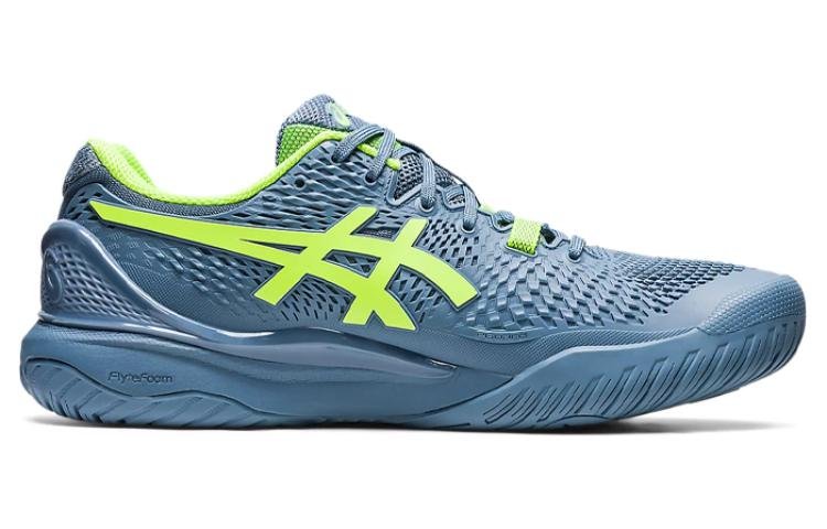 asics gel resolution 9 steel blue hazard green 1 1 80013.jpeg